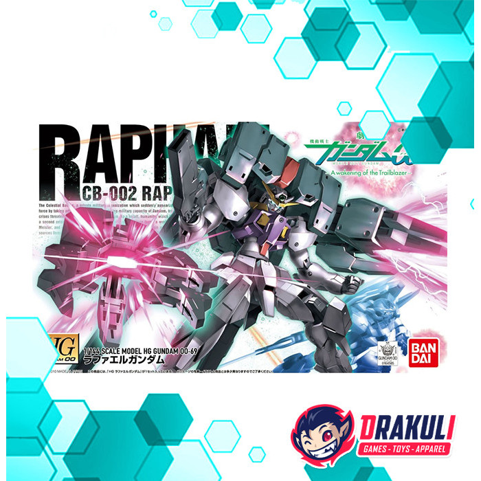 BANDAI Plamo HG Gundam 00-69 Raphael Gundam