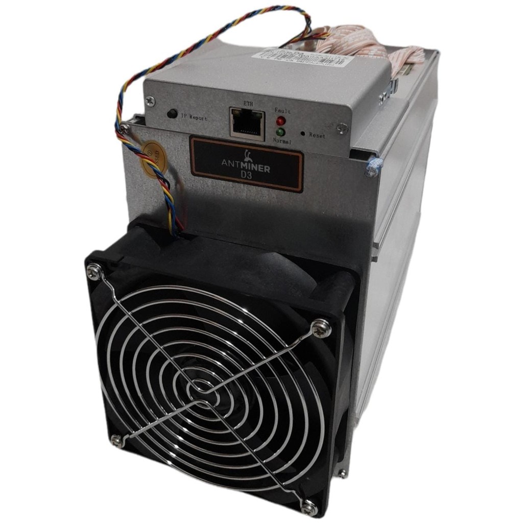 Antminer D3 19,3GH/s Tanpa PSU - READY
