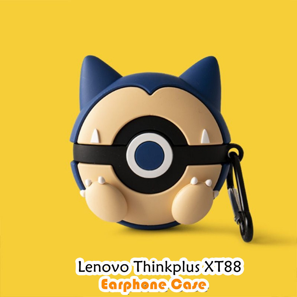 【Coco Case】Untuk Lenovo Thinkplus XT88 Case Kartun Kreatif Soft Silicone Earphone Casing NO.2