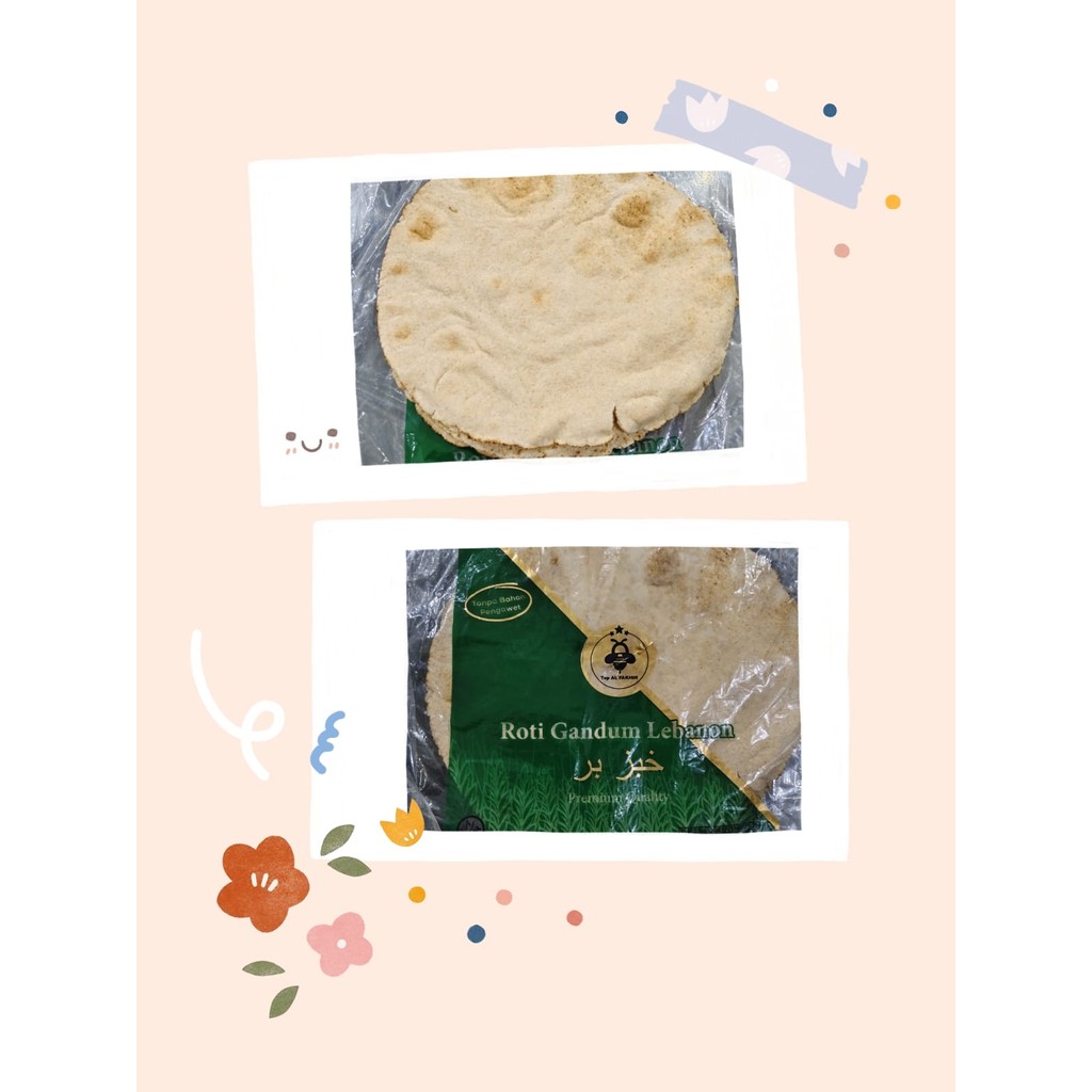 

ROTI LEBANON GANDUM ISI 4PC