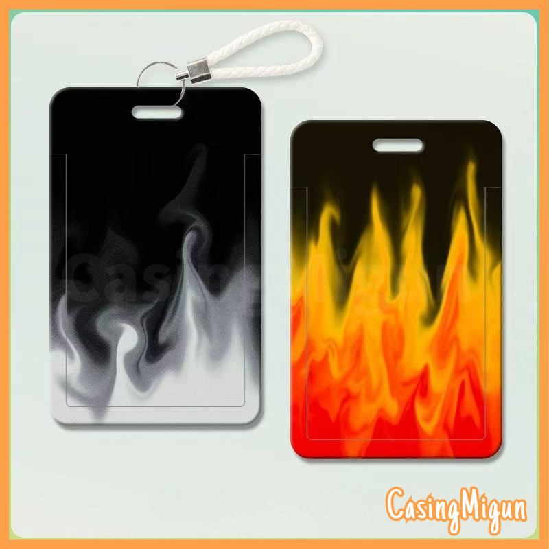 

ID CARD HOLDER MOTIF KAWAII TEMPAT KARTU PHOTOCARD PHOTO CARD MEMBERIKAN TALI TANGAN TINGKAT TINGGI,Api yang membakar dengan berbagai warna