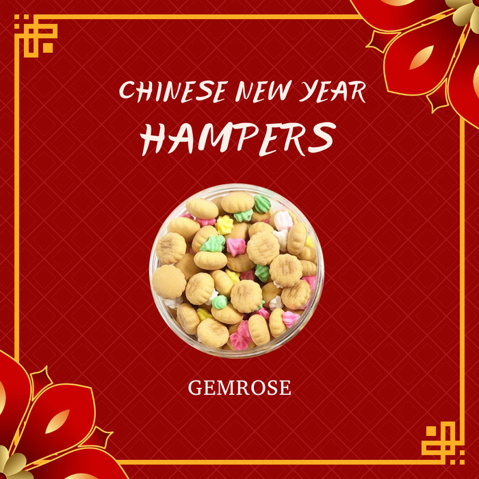 

Hampers Chinese New Year (S) Bingkisan Kue Kering Parsel Imlek Sincia - Gemrose