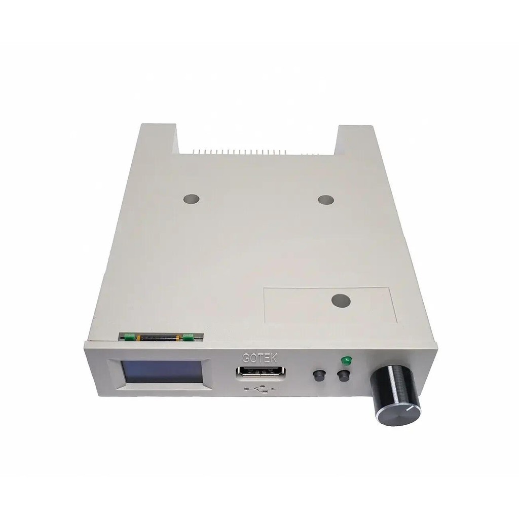 Gotek Floppy Drive Emulator / Rotary Encoder OLED Flash Floppy Drive, Black or Gray