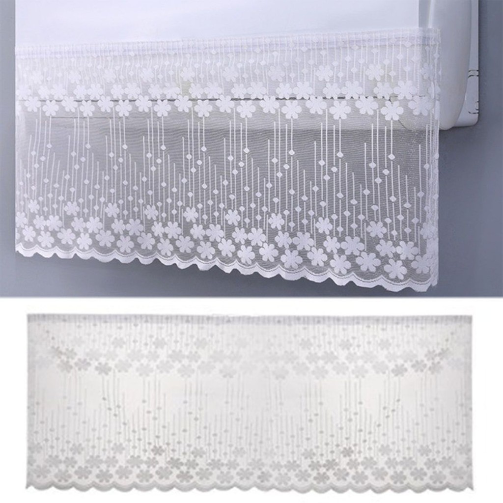 Cover Penutup Ac Indoor Rumbai Interior / Tirai AC Renda / INS Air Conditioner AC Curtain / Hembusan