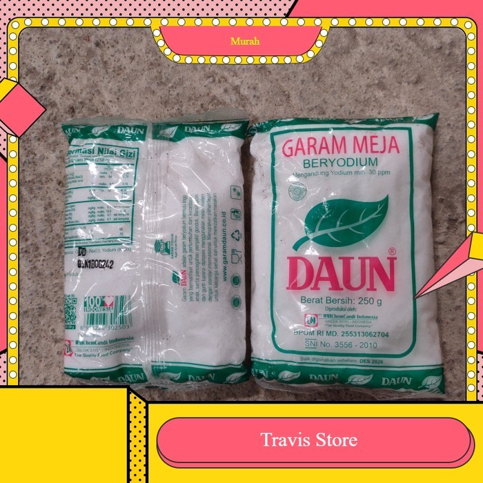 

garam daun 250gr