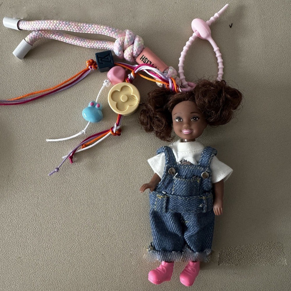New Cute Doll Pendant Hanging Backpack Ornament DIY  ange Clothes Bag  arm Car Key Ring Bag Decorati