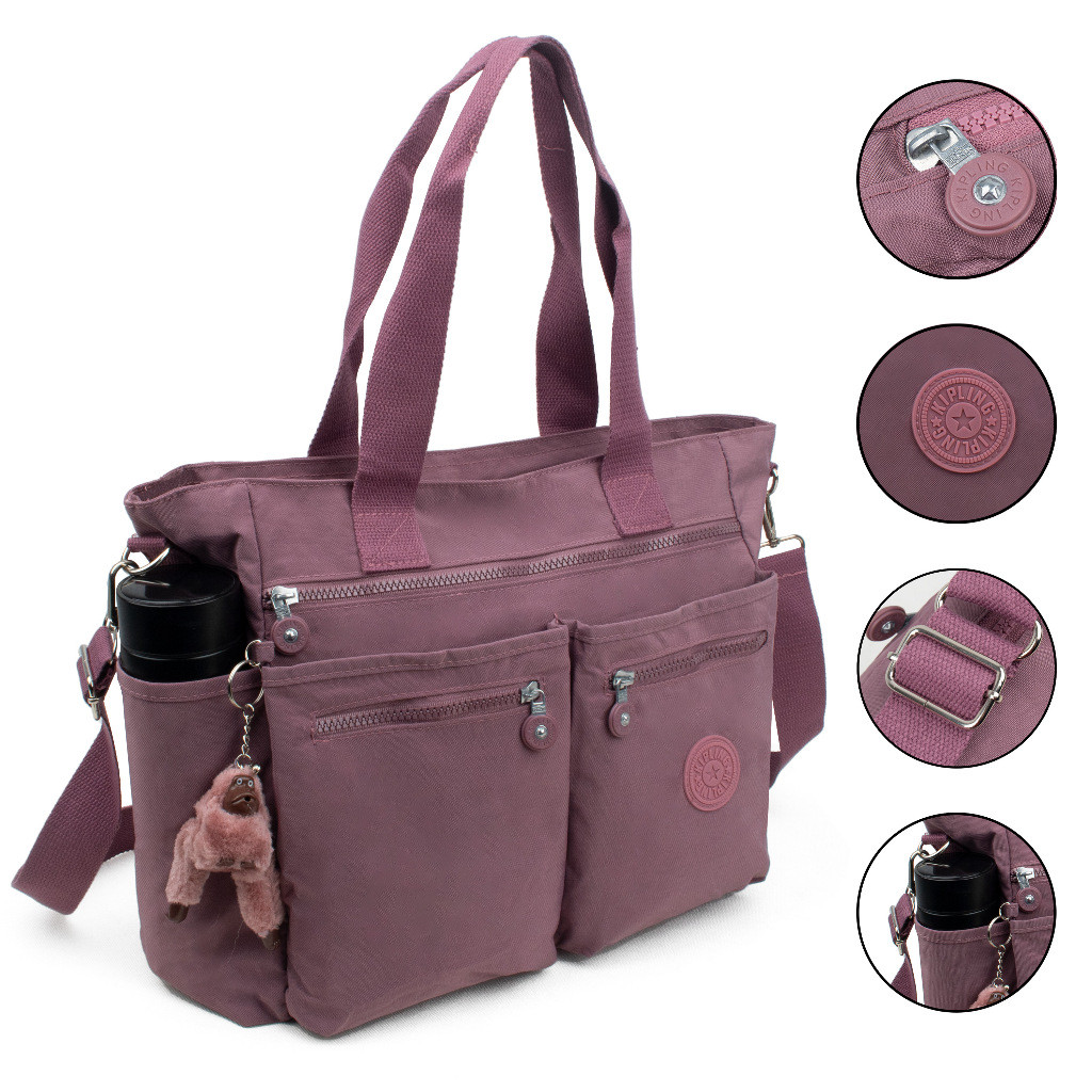 TAS SELEMPANG BESAR TAS BAHU WANITA TAS TRAVEL TAS LAPTOP BESAR KIPling 3132