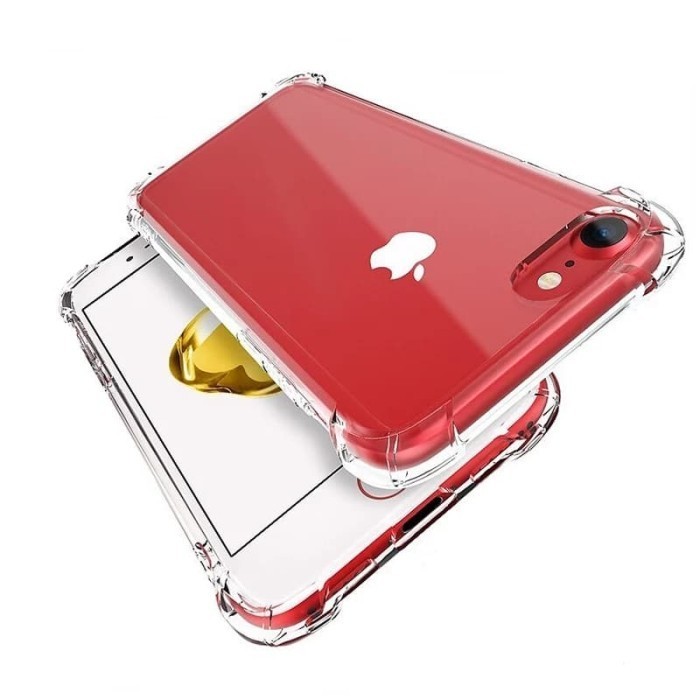 CASE IPHONE 8 PLUS SILICONE SOFT ANTICRACK CLEAR SHOCKPROOF SLIM FIT DESIGN AIRBAG - ANTICRACK
