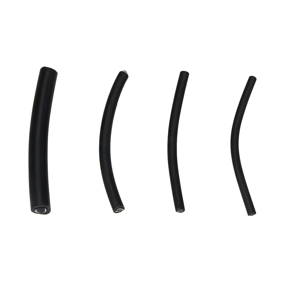 5mx Black-PVC Sheathed Solid Core End Emitting PMMA Fiber Optic Cable Inner 2mm ~ 8mm Diameter For D