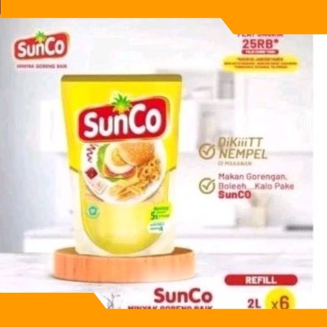 

promo Minyak Goreng murah sunco 2 liter kemasan pouch Murah