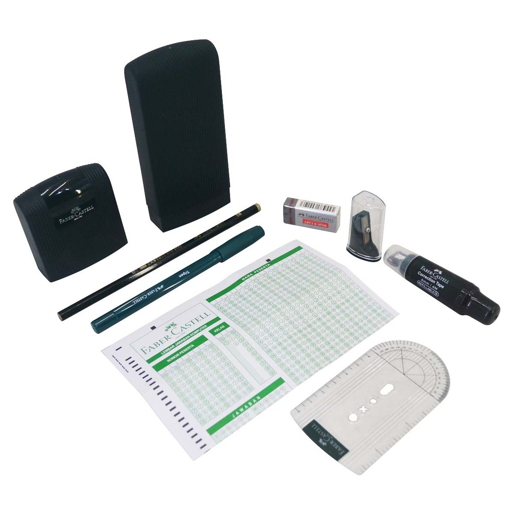 

Paket / Set Exam Ujian MANTAP FABER CASTELL ALAT TULIS SEKOLAH SCHOOL