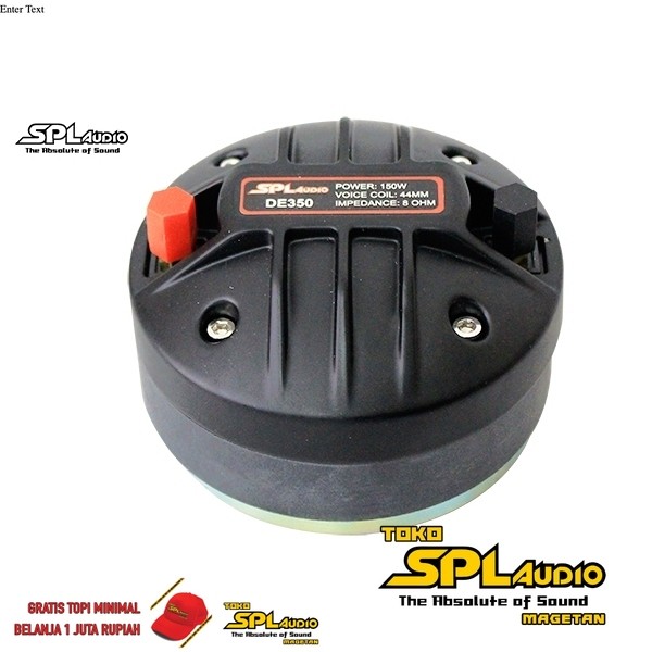 SPL Audio Driver Tweeter DE 350