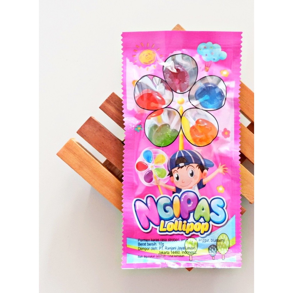 

Permen Ngipas Lollipop Kipas Kincir Angin Ranjani 10 gr
