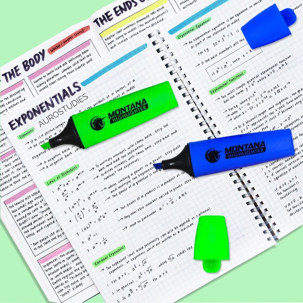 

[RB] MONTANA STABILO Highlighter (SH-1) HARGA SATUAN/PCS SEMUA WARNA
