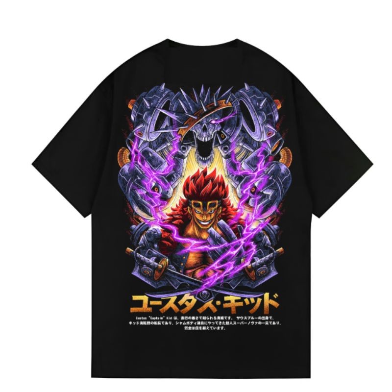 [MCO] Kaos Distro Bajak Laut Kids Keren Baju Anime Pria Wanita