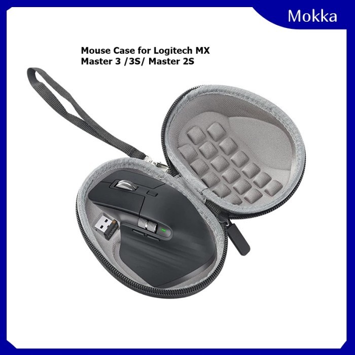BEST -Hard Cover Case Logitech MX Master 3 /3S/ Master 2S Pouch