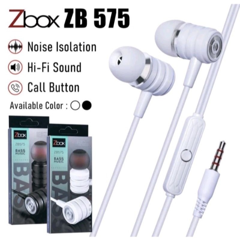 Headset Zbox ZB 575 Sound Super Bass Audio Music