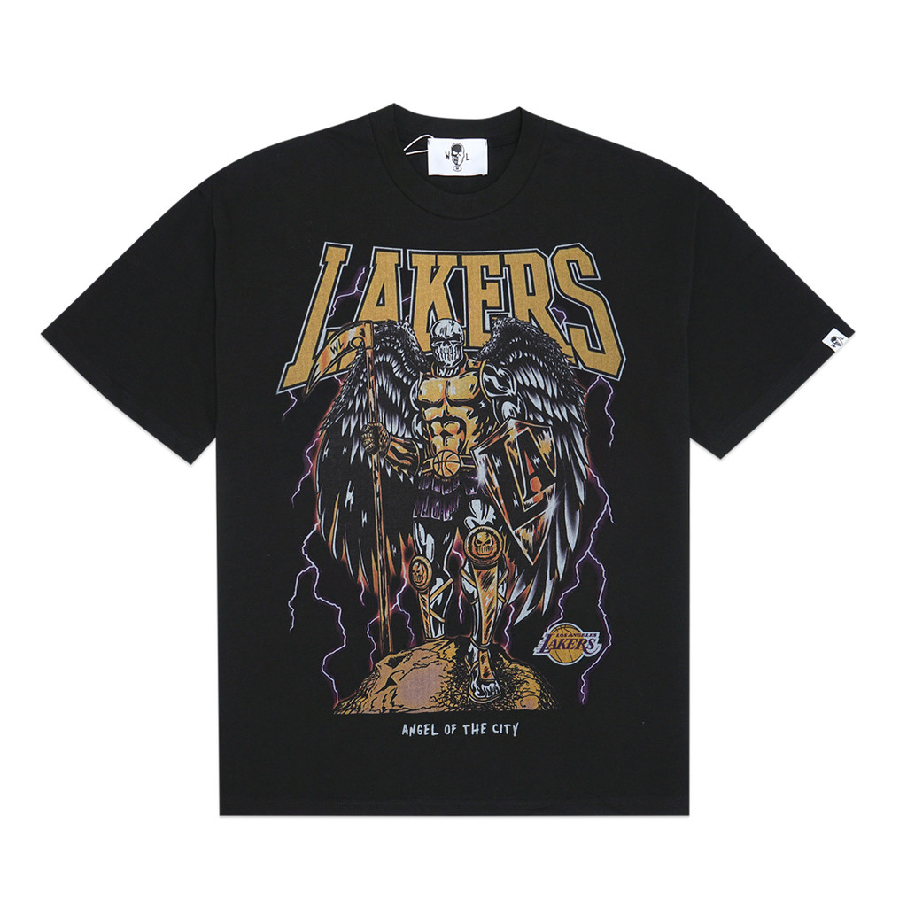 Warren Lotas Angel of The City Lakers T-Shirt