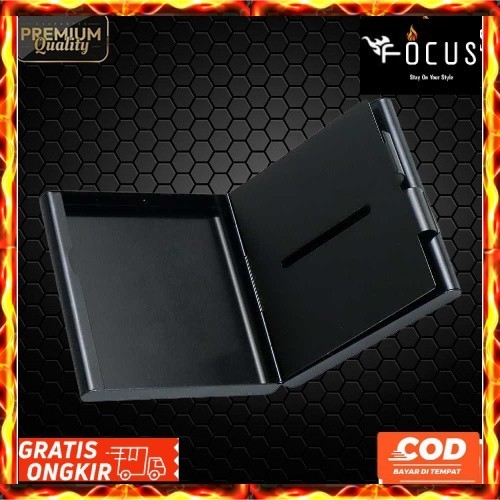Firetric Kotak Bungkus Rokok Elegan Metal Cigarette Case 20 Slot/Wadah Kretek/Kotak Panjang Murah