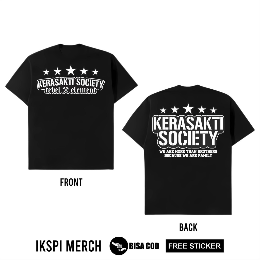 Kaos IKSPI Kera Sakti Society Desain Distro AB3