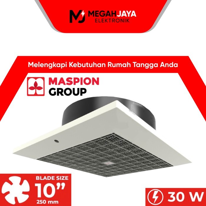 MASPION EXHAUST FAN / HEXOS PLAFON CEF-25 / CEF 25 (10 INCH)