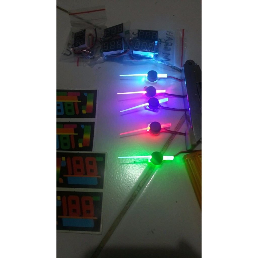 jarum indiglow speedometer motor - PANJANG