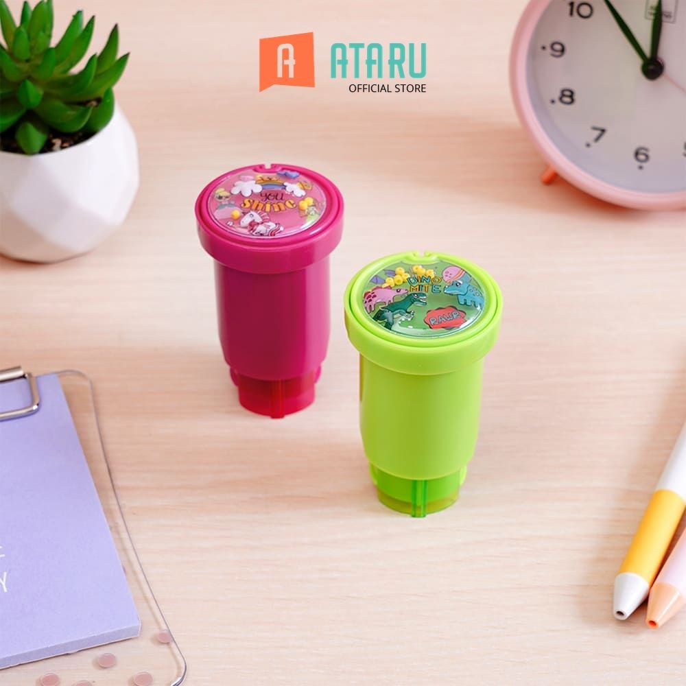 

Ataru Stempel Stiker Dino World Stamp Stiker Dekoratif Lucu Cute Stickers Deco Sticker Pack Journal Book
