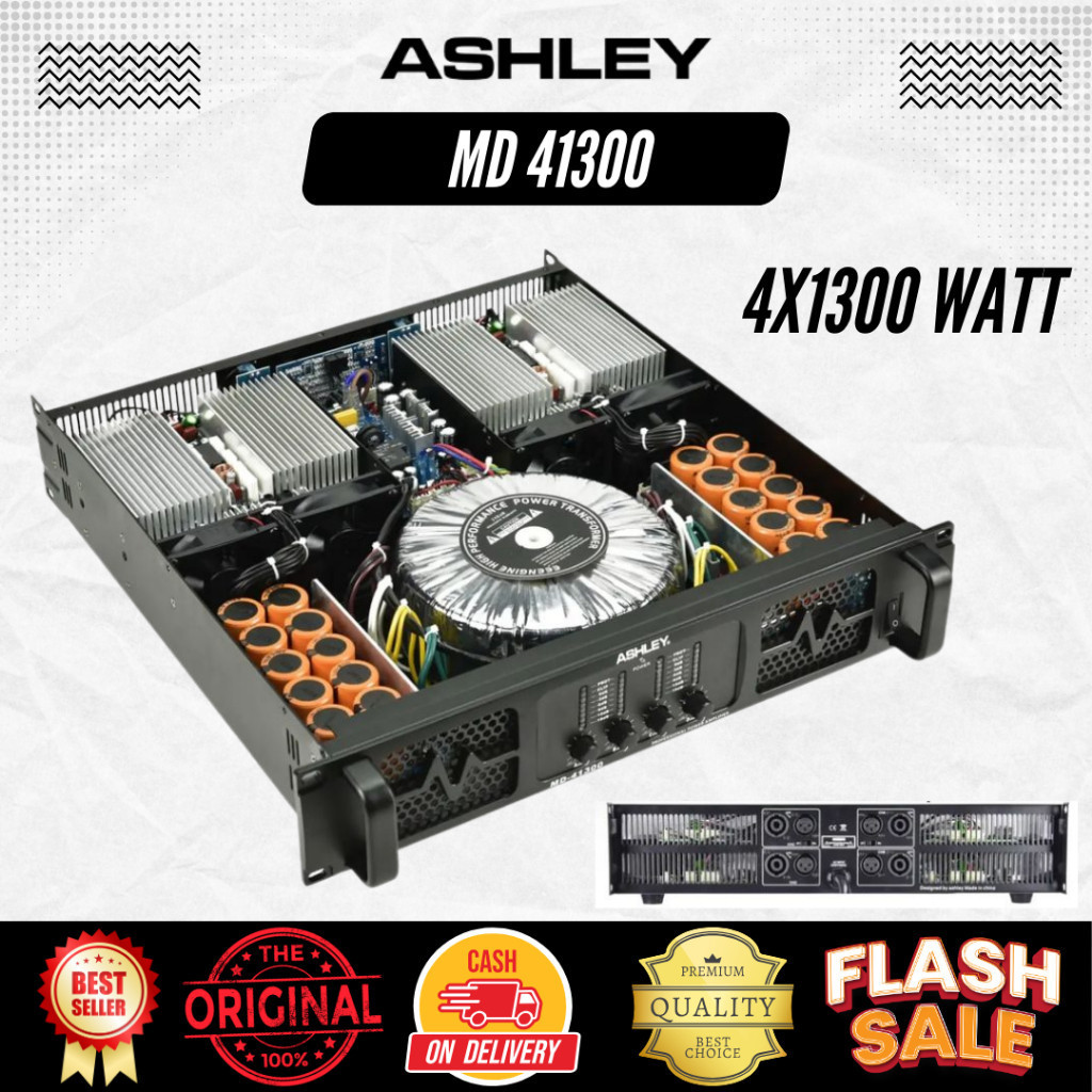 Power 4 Channel Ashley MD 41300 Original