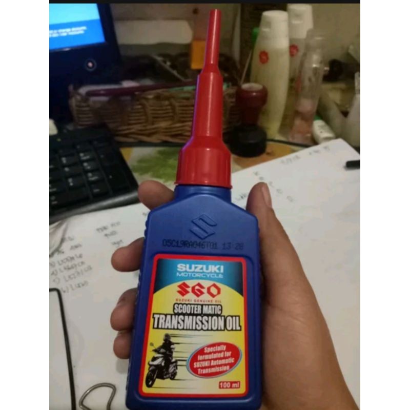 XOJINSHOP OLI GARDAN SUZUKI OLI SCOOTER MATIC 100ML SUZUKI ORIGINAL
