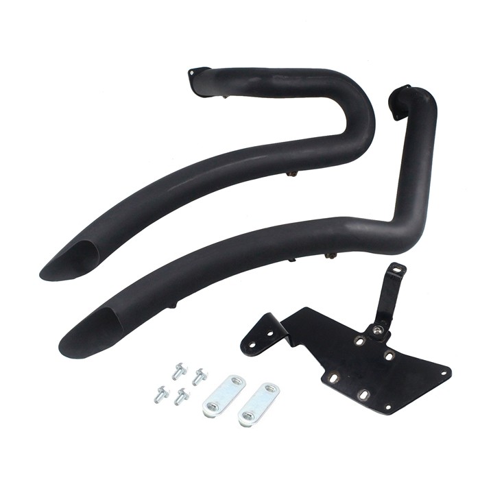 Black Ceramic Curve Radius Series Exhaust Muffler for VZR1800 VZR1800BZ VZR1800N VZR1800Z Boulevard 