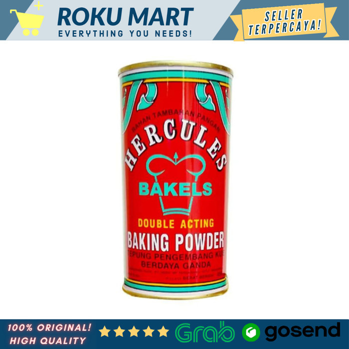 

Hercules Double Acting Baking Powder 450 g / Hercules Bakels 450gr