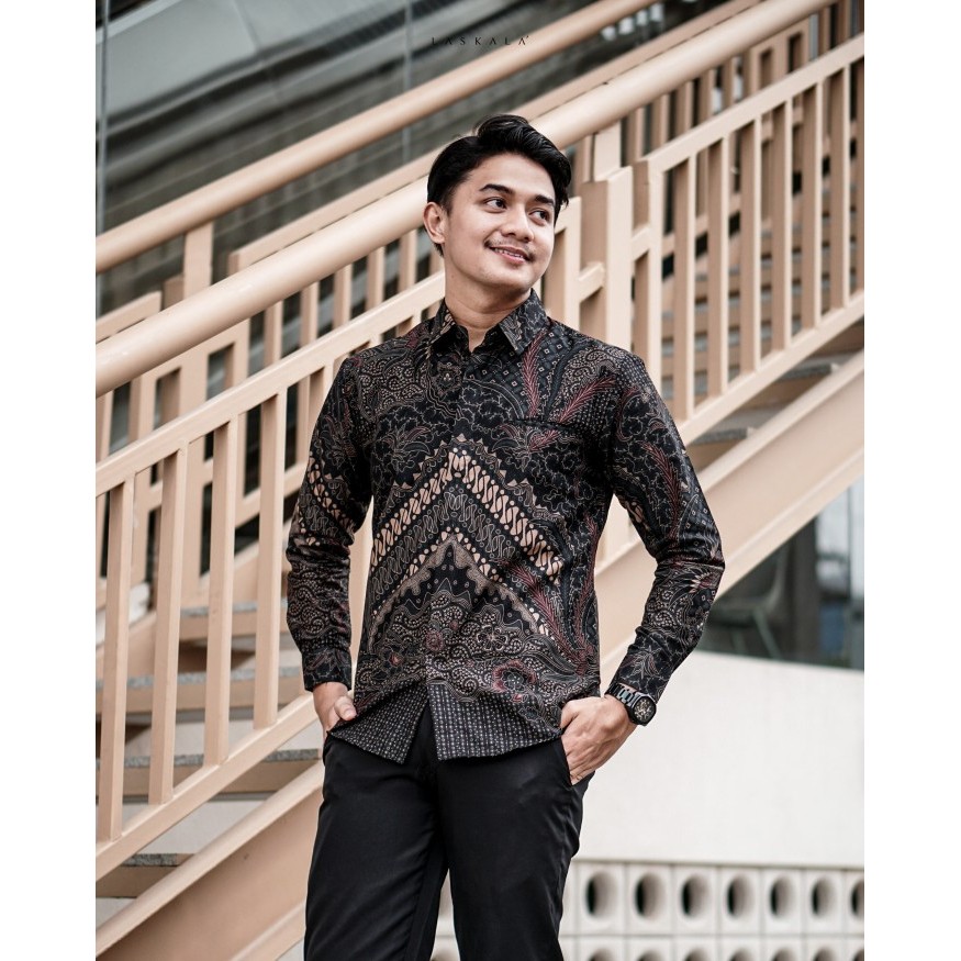 Laskala Batik Premium Slimfit Sandro K08A331 - XXL