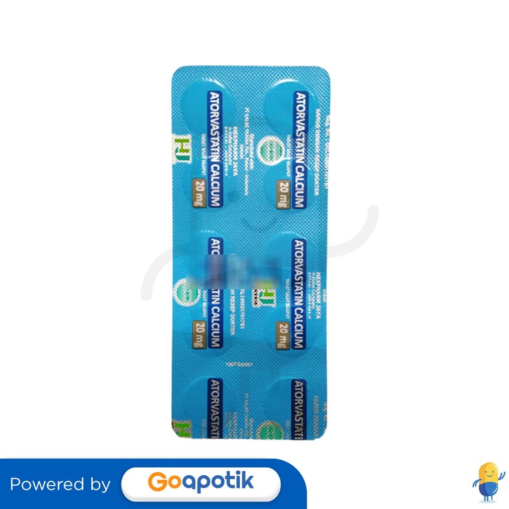 Atorvastatin Hexpharm 20 Mg Strip 10 Tablet
