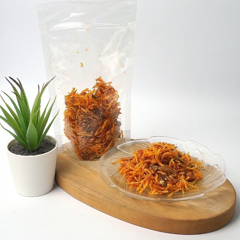 

Kentang Mustofa Teri kacang Savor Potato 500gr/Kentang Pengantin/Kentang Kering-Makarasa Food