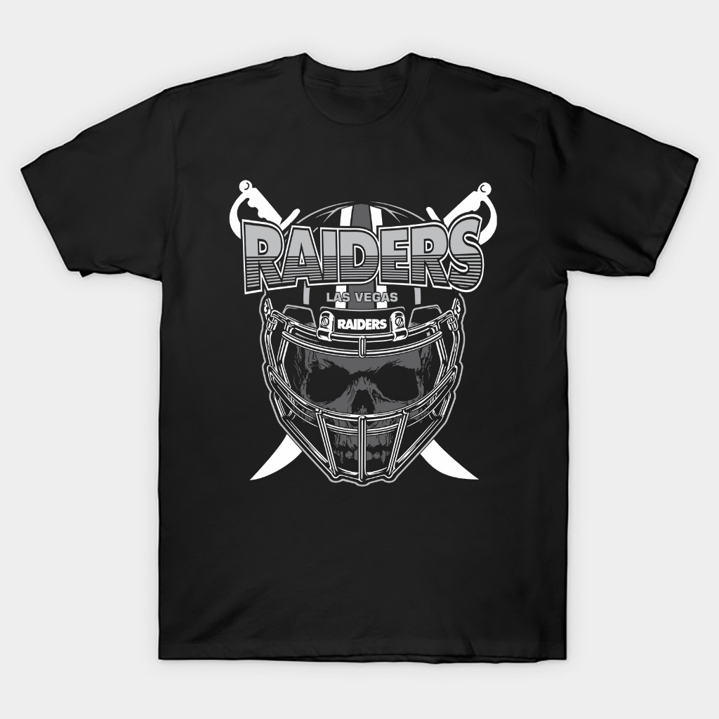 Kaos T shirt american football NFL las vegas raiders