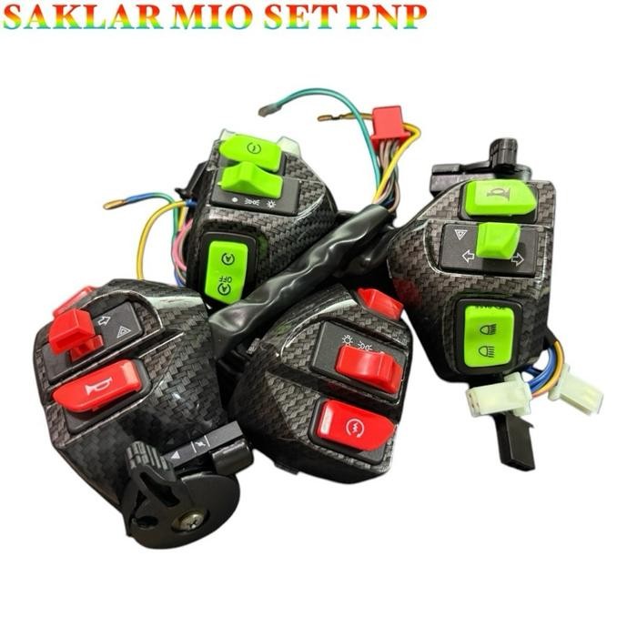 Saklar mio carbon mio sporty mio j mio m3 pnp saklar carbon set mio carbon - Mio carbon merah
