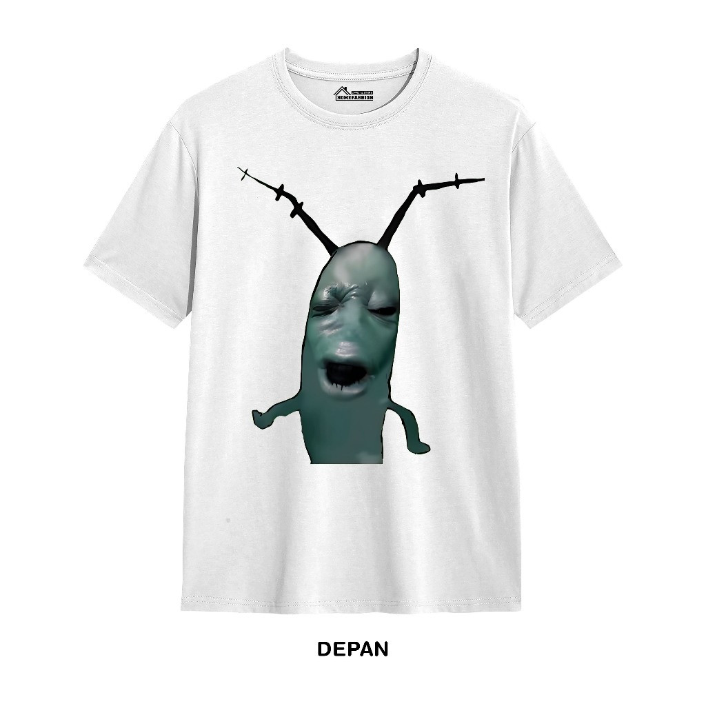 kaos  plankton meme original | kaos spongebob kartun ngokkkkk viral | baju distro