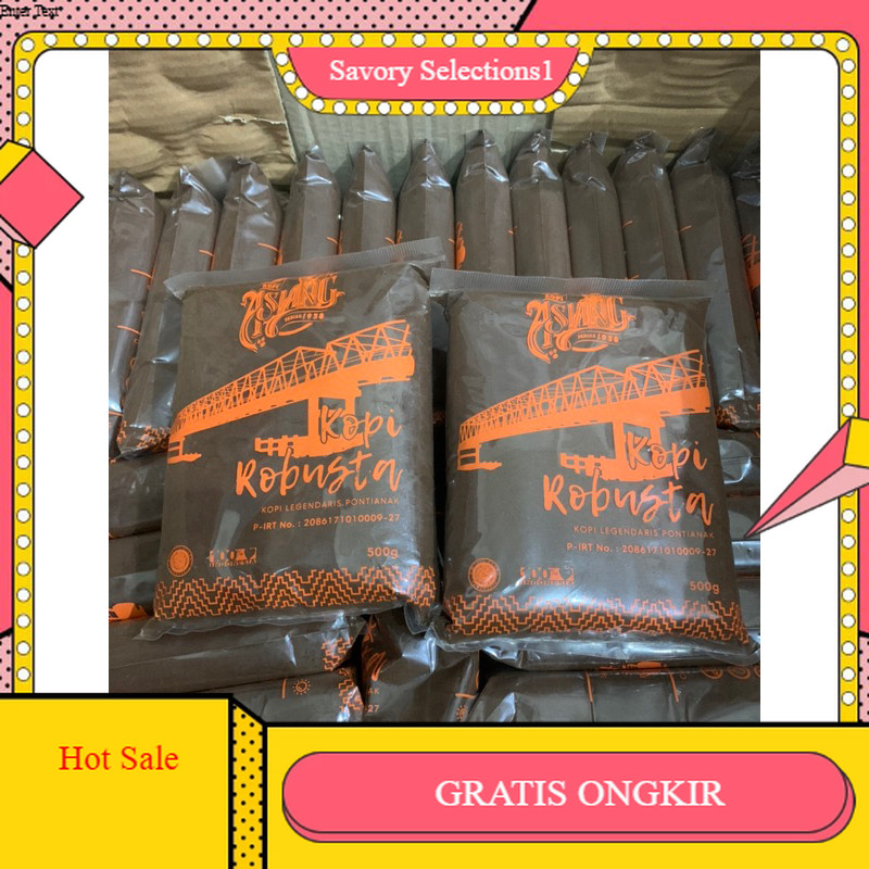 

【SAVORY】DISKON!! KOPI BUBUK WARKOP ASIANG 250 gram KHAS PONTIANAK KOPI ASIANG KOPI LEGENDARIS KHUNTIEN PONTI KOPI ROBUSTA