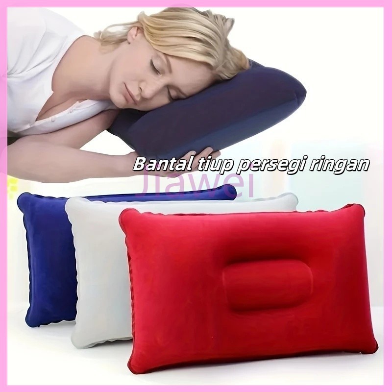 Jiawei Bantal Angin Tiup/Bantal tiup persegi ringan/Bantal Angin Tiup Portable