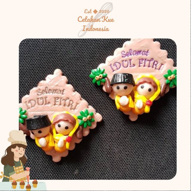 

{CKI} Hiasan Kue Lebaran Kue 01