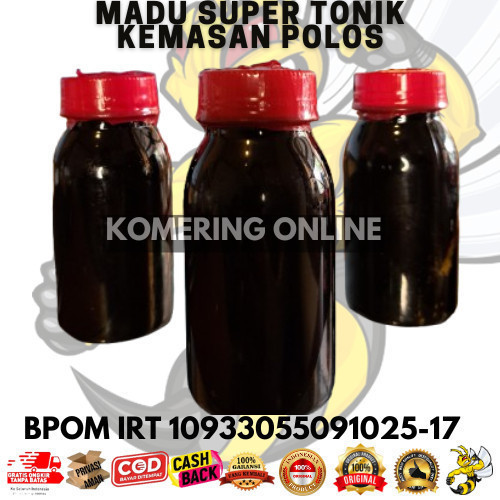 

Promo TERLARIS Super tonik 6x madu alami 60 Ml segel merah kualitas premium TONIK POLOS orii (0)