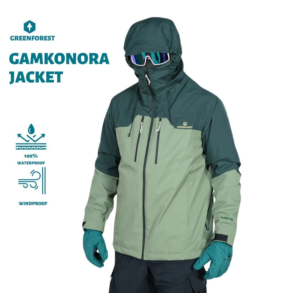 Greenforest Gamkonora Jaket Gorpcore Waterproof