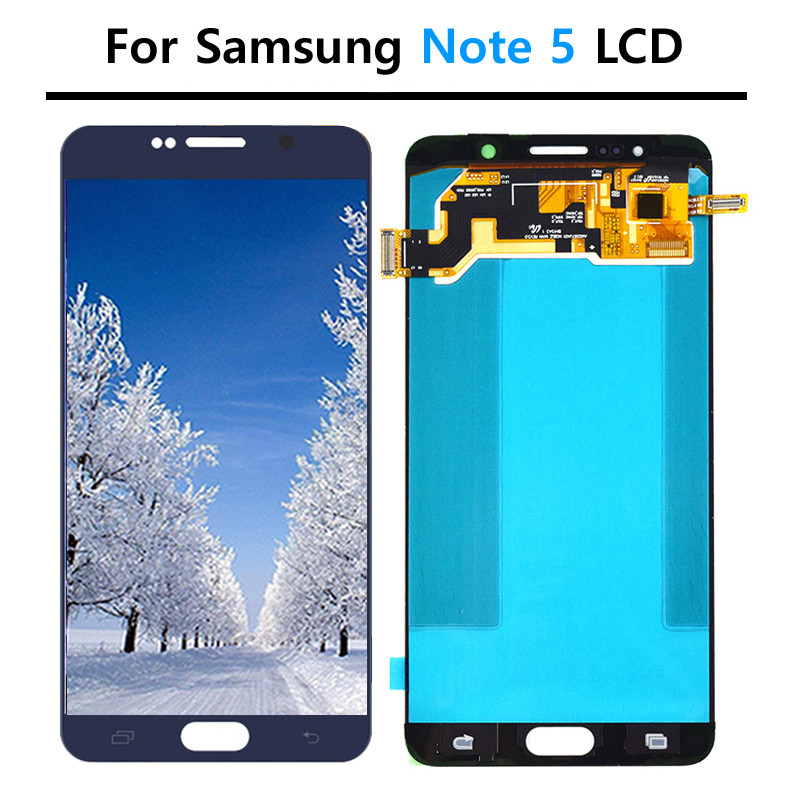 Note5 LCD Screen For Samsung Galaxy Note 5 N920P N920T N920A N920I LCD Display Touch Screen Digitize
