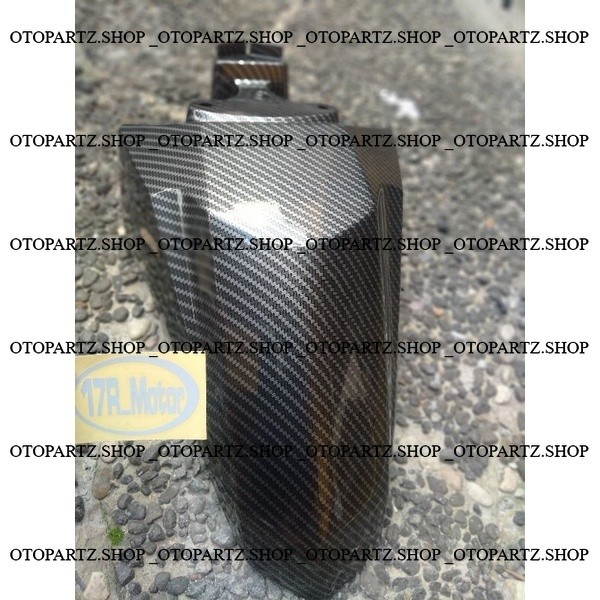 slebor spakbor depan beat fi 2013-2015 carbon celup wtp motif forged kevlar