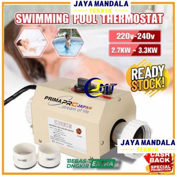 Heater elektrik kolam renang - Pemanas Air Kolam Jaccuzi - Pemanas Air
