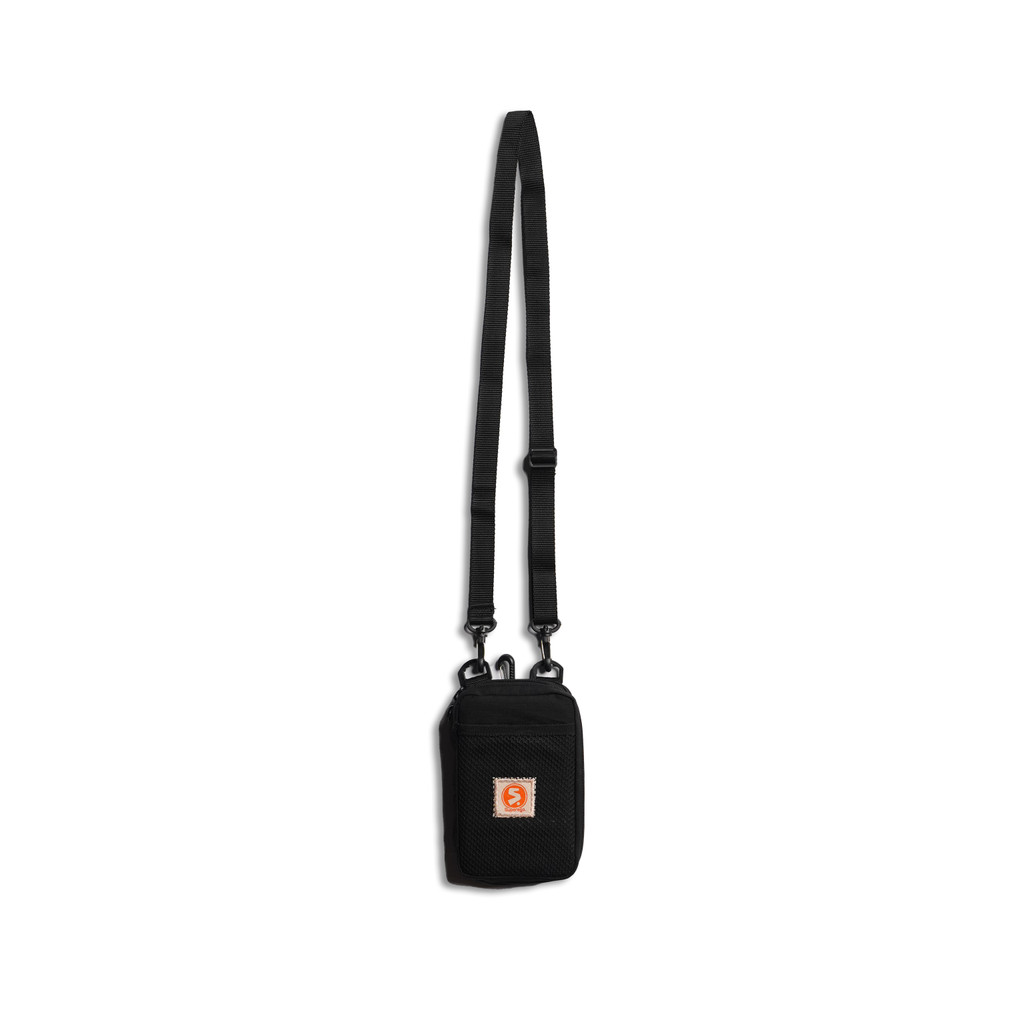 Superego Hanging Wallet Bag Ripstop Black HWB03