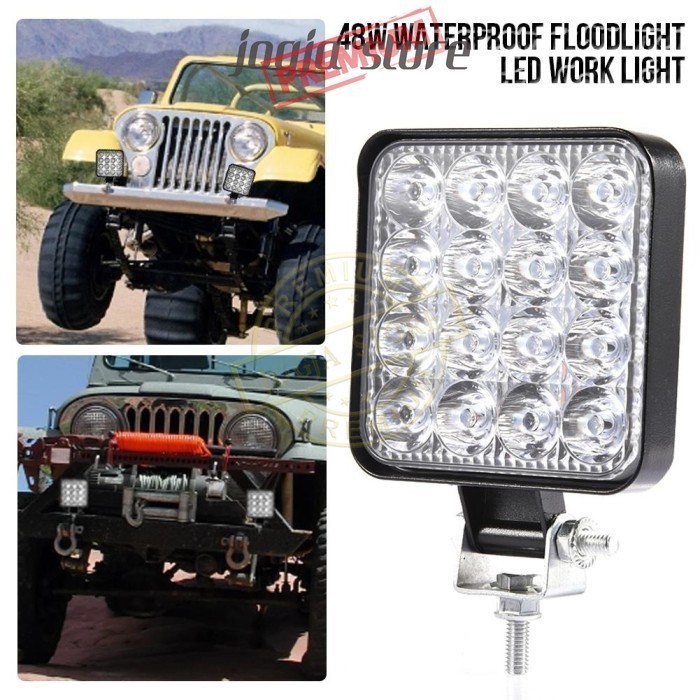 

Spotlight LED Foglamp Mobil 30 Degree IP68 Cool White 48W TaffLED D841