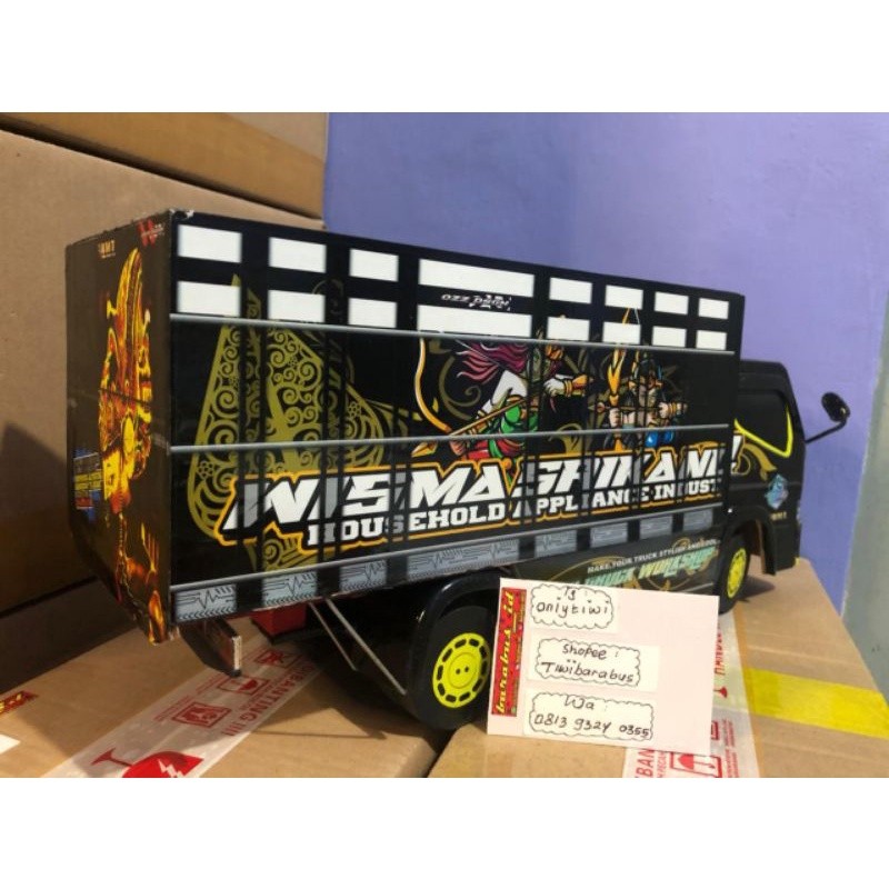 Miniatur Truk Oleng Srikandi Pro