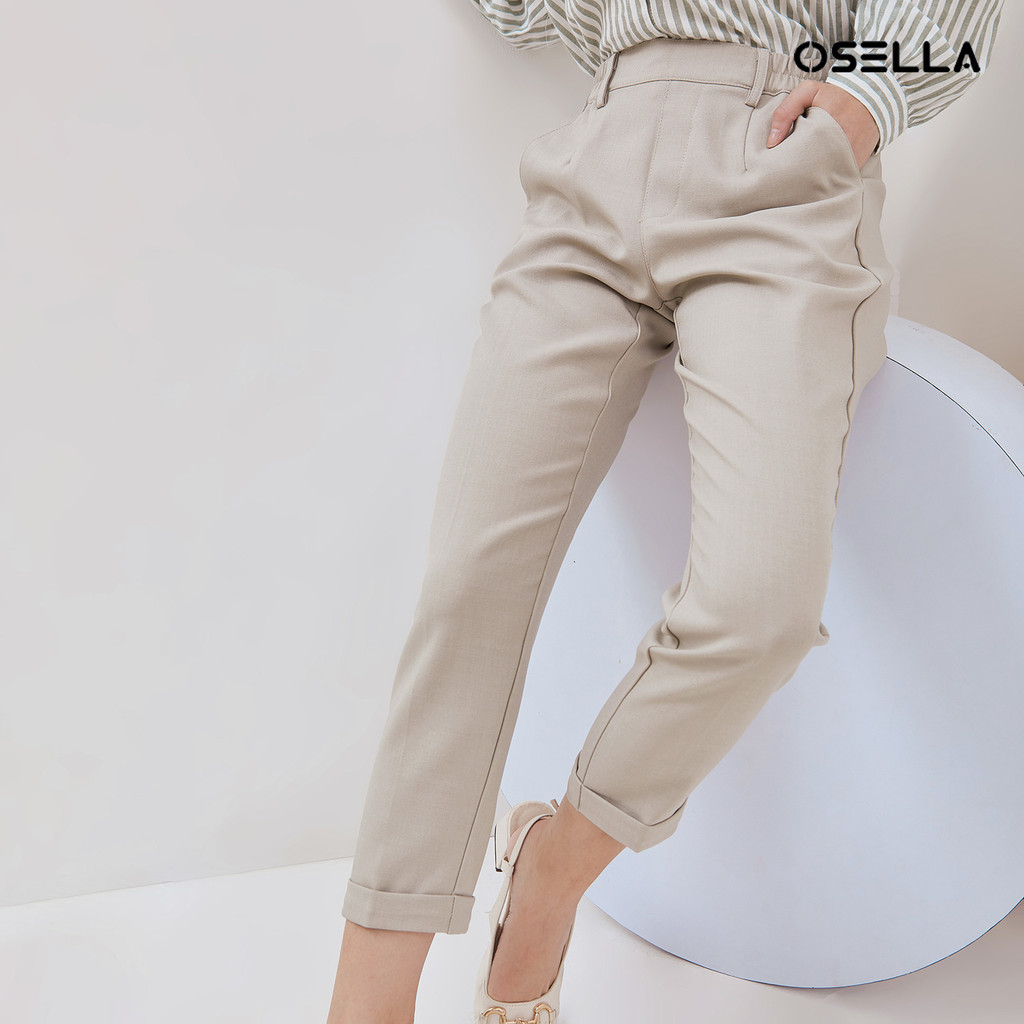 Osella Zoe Capri Pants 31824001 | Celana Panjang Wanita