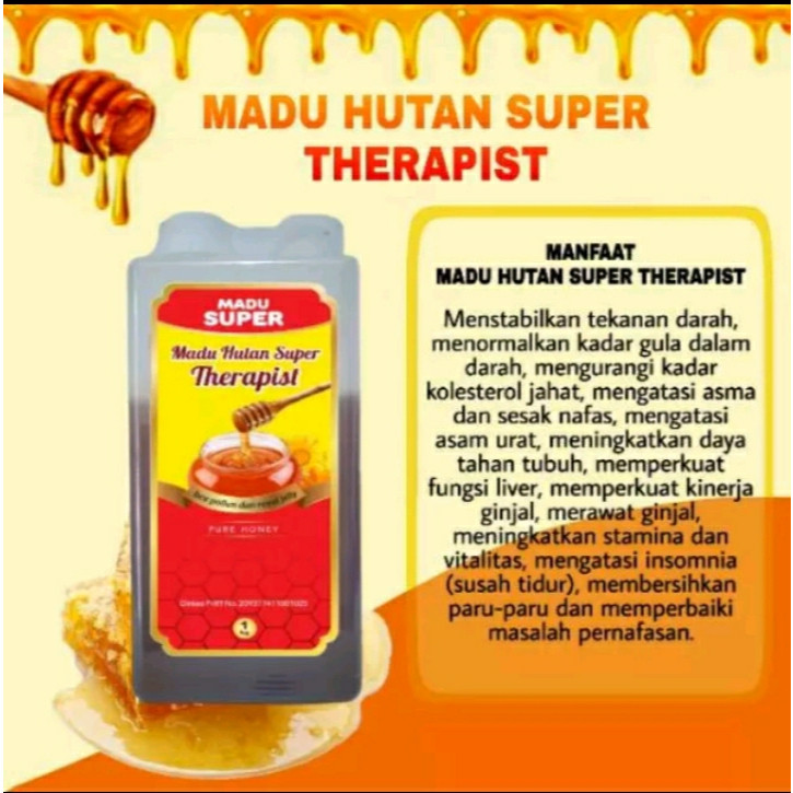 

Mocca Jaya-Madu Hutan Super Therapist plus Bee pollen dan Royal Jelly 1kg/1000gr